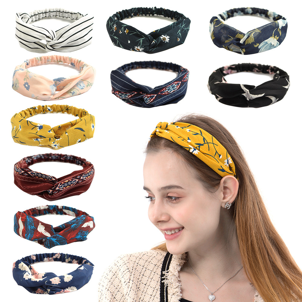 Stretch Strap Yoga - Fashion Bohemian Style Hair Bands Elastic