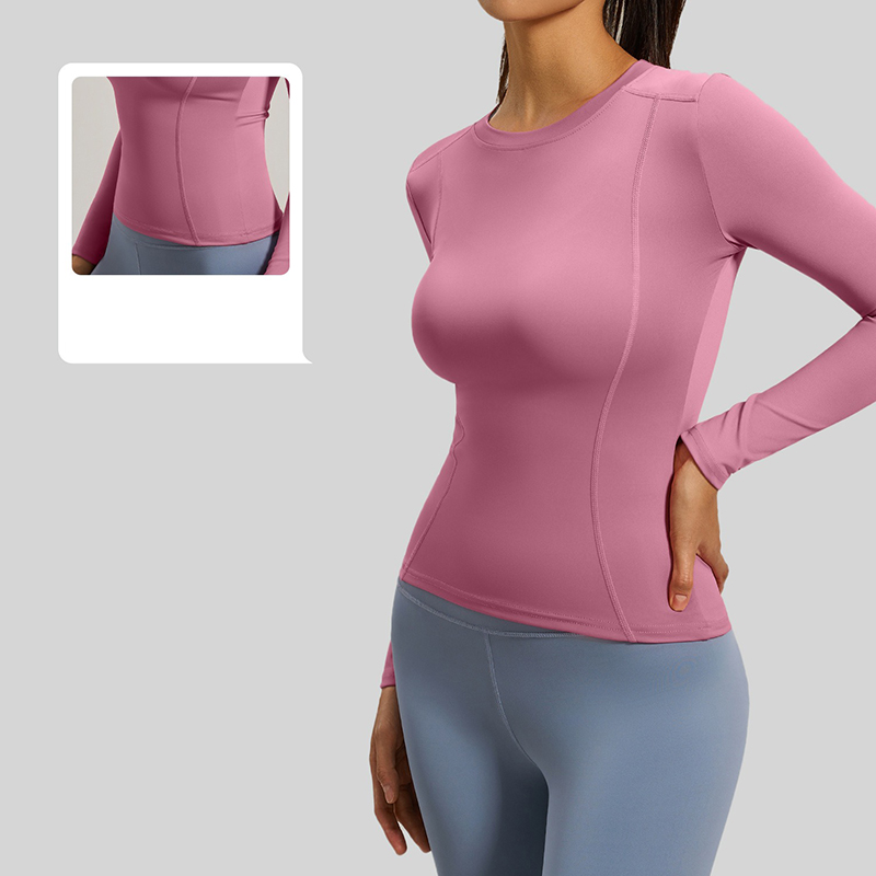 Yoga Daily Fitness - Women Chic Simple Crew Neck Yoga