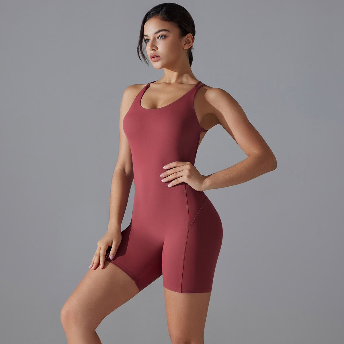 Yoga Set Sexy Backless Sporty  - Yoga Fitness Jumpsuit recension och pris