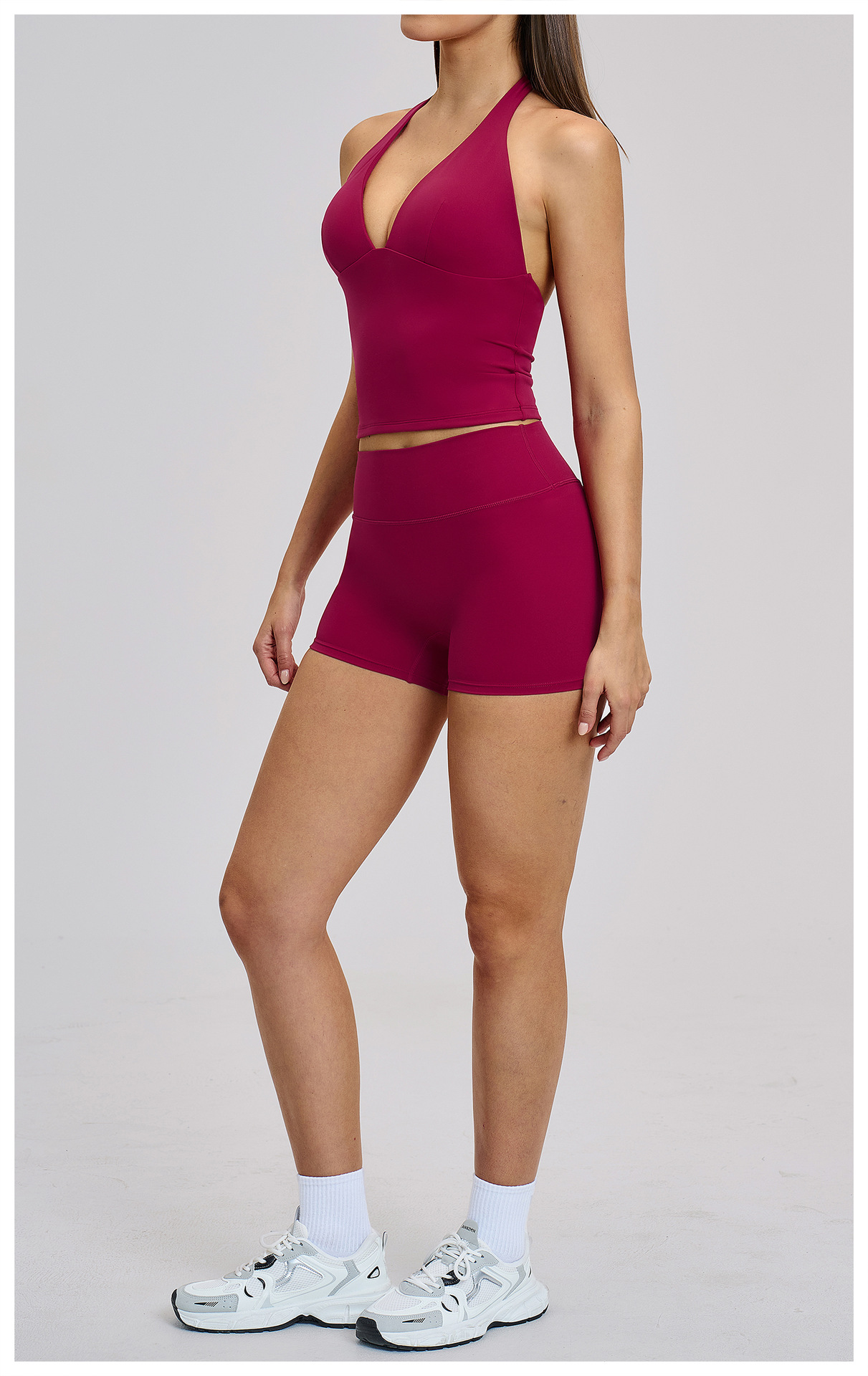 Sexy V-Neck Beautiful Back Hig - Yoga Và Fitness recension och pris