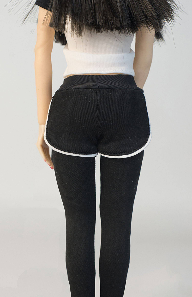 1/6 Female Black Yoga Clothing - Yoga Fitness First recension och pris