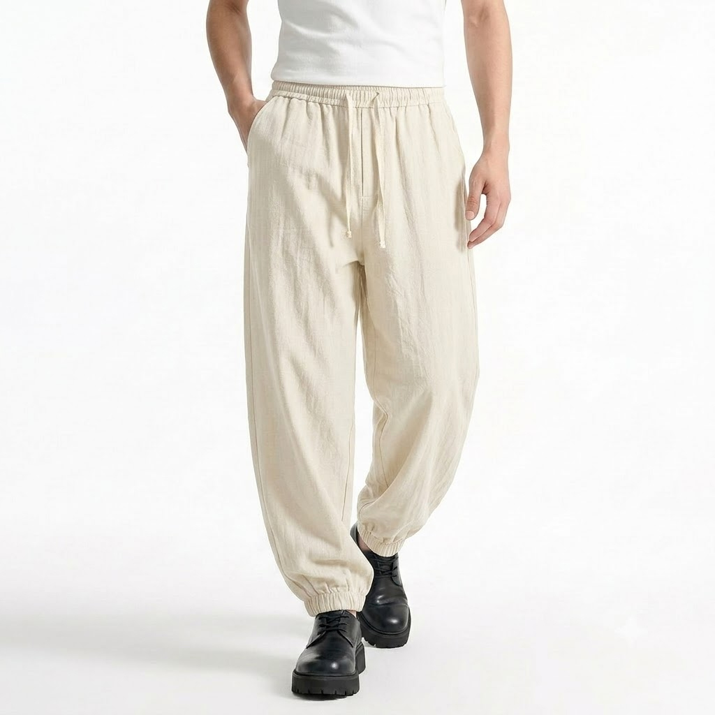 Mens Loose Drawstring Casual T - Yoga Daily Fitness recension och pris