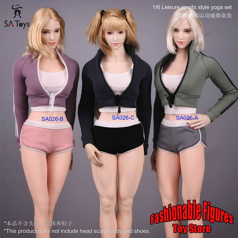 SAtoys 1/6 Women Soldier Sport - Yoga Fitness First recension och pris
