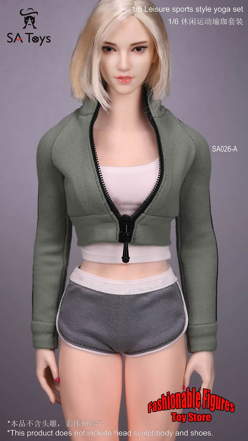 SAtoys 1/6 Women Soldier Sport - Yoga Fitness First recension och pris