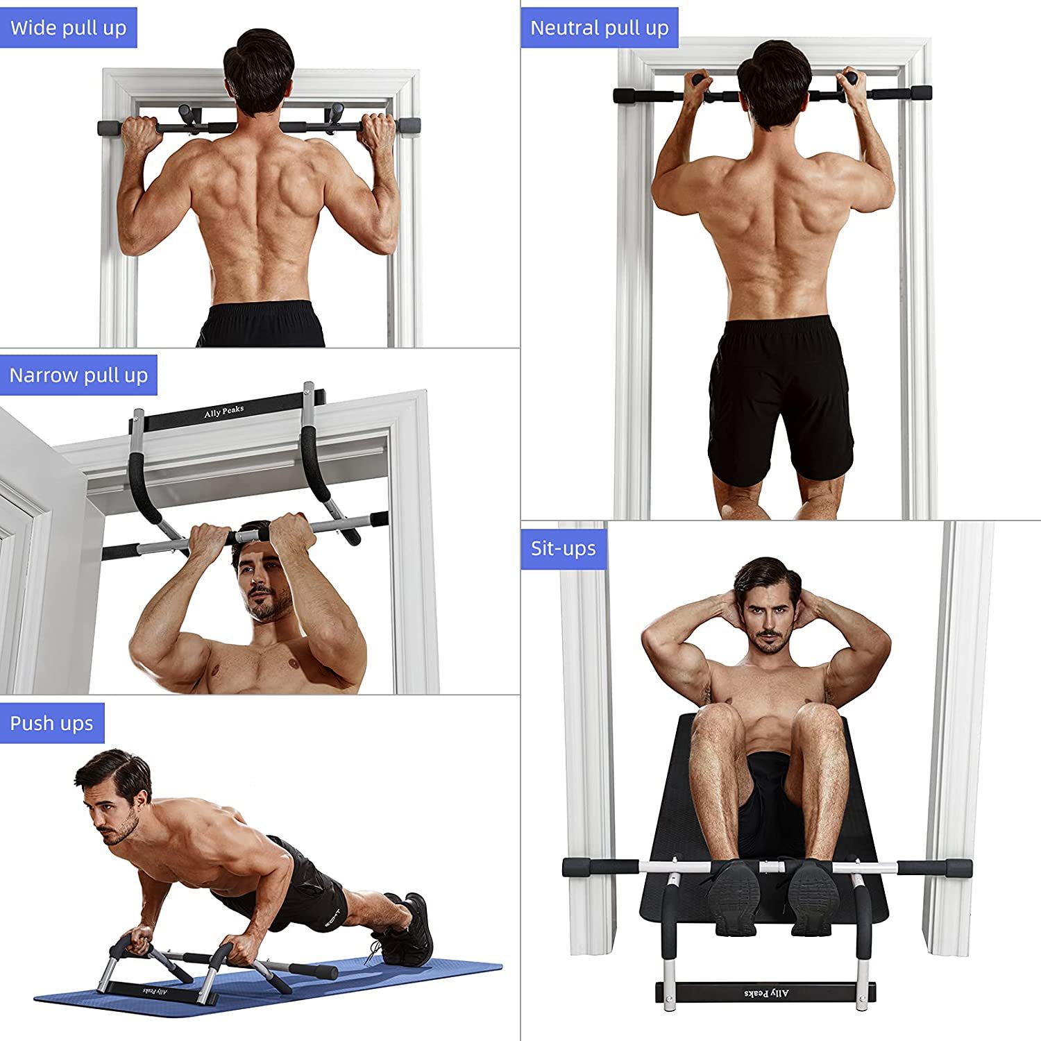 Indoor Fitness Equipment Door  - Pull Up Bar Doorframe recension och pris