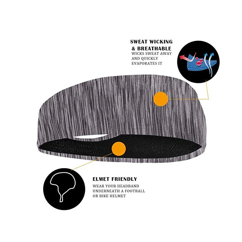 3PCS Sweatband for Men Women E - Stretch Strap Yoga recension och pris