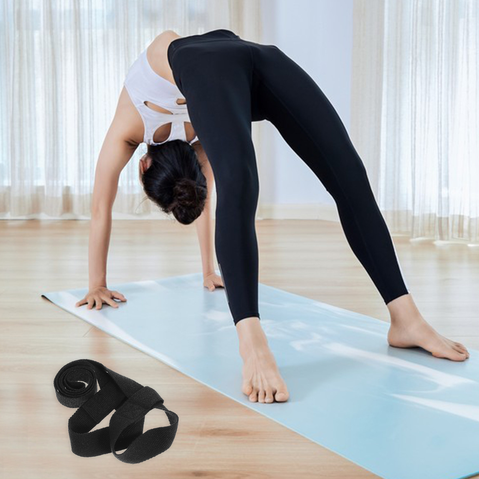 2Pcs Yoga Mat Sling Strap Heav - Yoga Fitness Class recension och pris