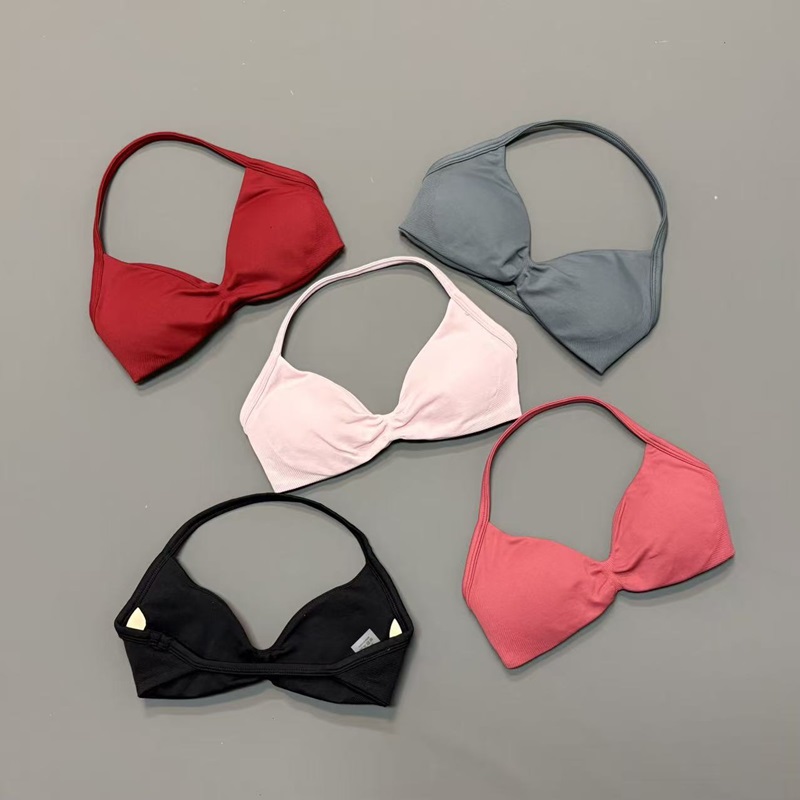 Women Halter Sports Bra V-Neck - Yoga Và Fitness recension och pris