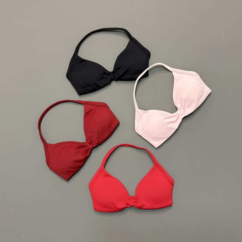 Women Halter Sports Bra V-Neck - Yoga Và Fitness recension och pris