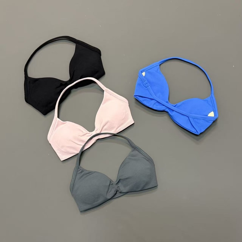 Women Halter Sports Bra V-Neck - Yoga Và Fitness recension och pris
