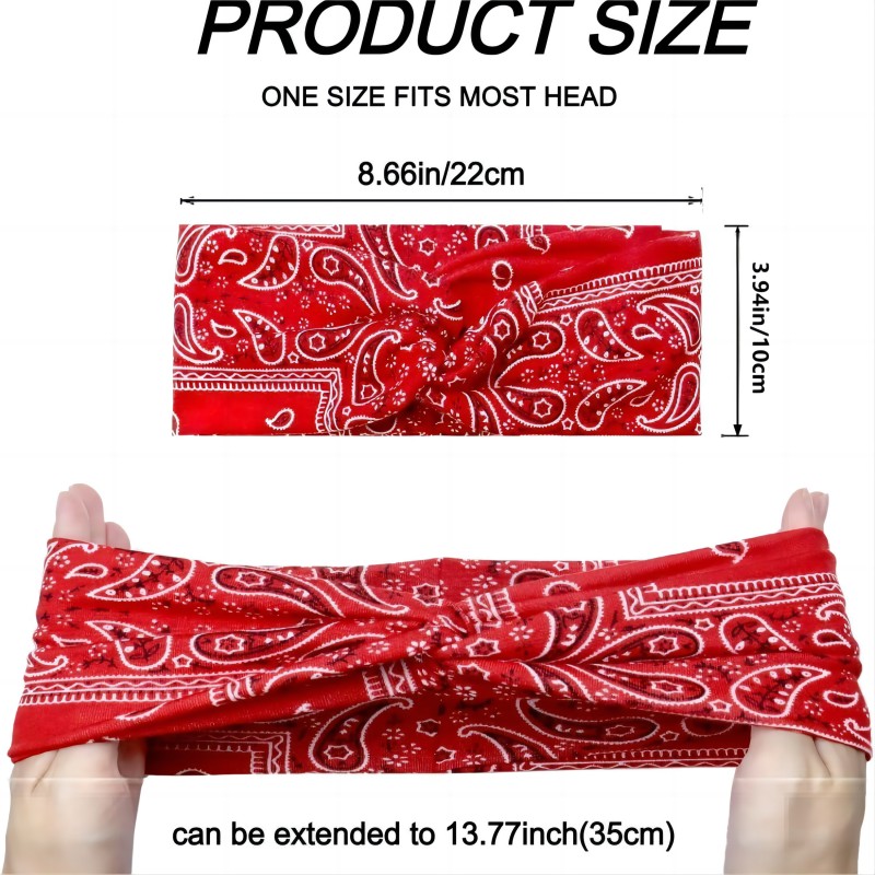 Paisley Cashew flowers hair ba - Stretch Strap Yoga recension och pris