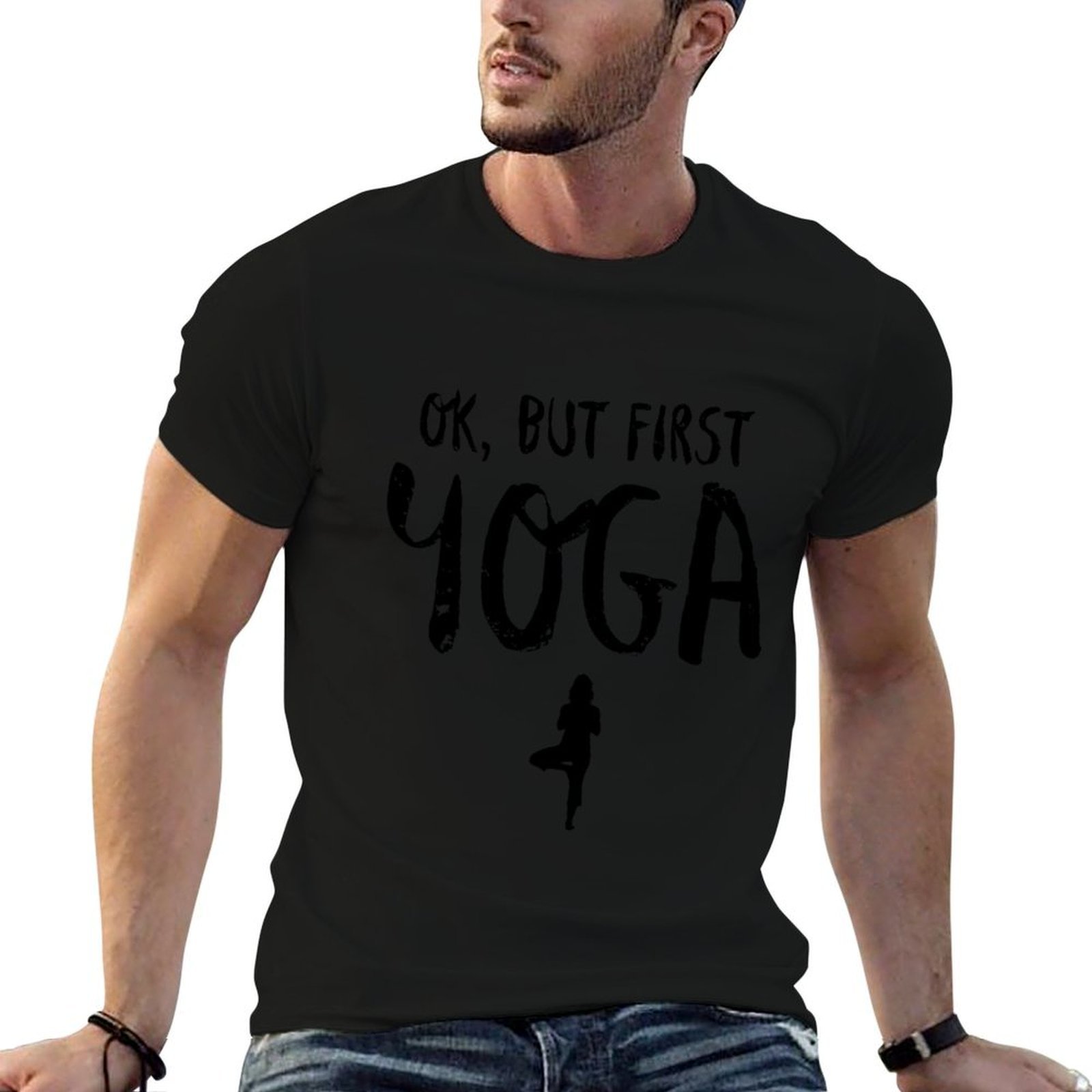 Ok But First Yoga Funny Fitnes - Yoga Fitness First recension och pris