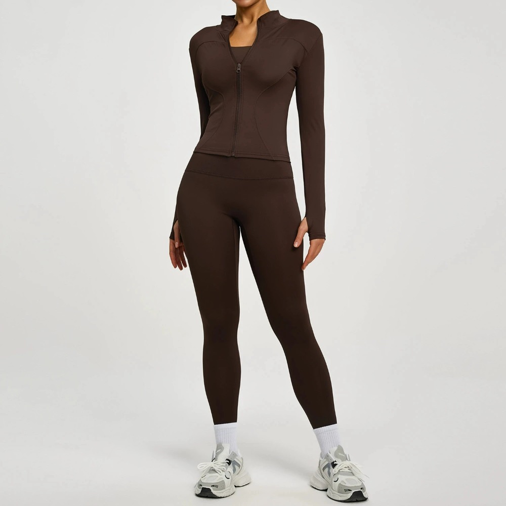 2PCS Jacket Yoga Sets Women Lo - Yoga Và Fitness recension och pris